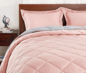 Edredones color rosado