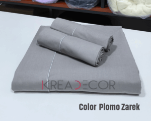 Sabanas color plomo zareck de Algodón de 200 hilos