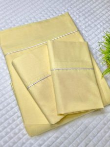 Sabanas color yellow rose de Algodón de 200 hilos
