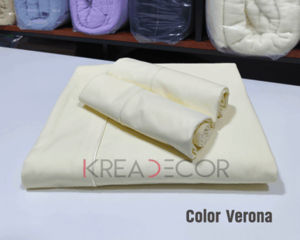 Sabanas color verona de Algodón de 200 hilos
