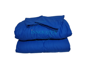 Cubrecamas de algodon tela con tela color Persa