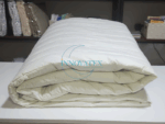 Cubrecama reversible color verona de costura horizontal