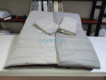 Cubrecama reversible color plomo zareck y vapor