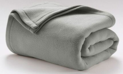 Manta Polar color gris