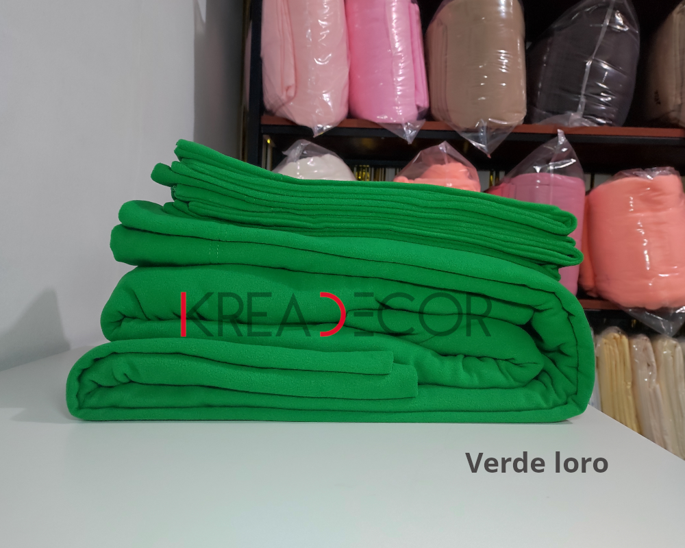 sabana micropolar color verde loro Sabanas Micropolar color Verde loro - Imagen 1