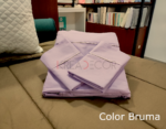 Juego de Sabanas color Bruma de Algodón de 200 hilos